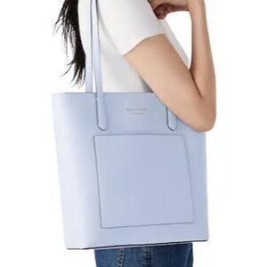 NWT Kate Spade Daily Tote Pale Hydrangea
